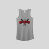 FRB Womens Racerback Tank - Gray