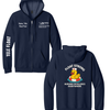 RWJ Barnabas Float Pool Full Zip Hoodie - Navy