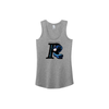 RT Rattlers Womens Triblend Racerback Tank - Grey Frost