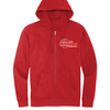 FRYB Full Zip Fleece Hoodie - Red