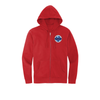 BTSC Full Zip Hoodie - Red