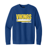 Vintage Vikings Crewneck Sweatshirt - Blue