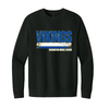 Vintage Vikings Crewneck Sweatshirt - Black