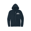 MV Baseball Fleece Full Zip Hoodie - Navy