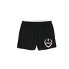 Central Girls Flag Football Jersey Knit 3" Shorts - Black