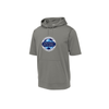 BTSC Short Sleeve Performance Hoodie - Gray
