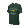 Hillside Hawks Performance Tee - Forest Green