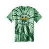 Hillside Hawks Tie-Dye Tee - Forest Green