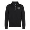 (New) Juniper Square_J. America - BTB Fleece Quarter-Zip Sweatshirt - Black
