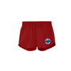 BTSC Womens Pocketed Swift Shorts - Red
