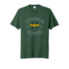 Hillside Hawks Heathered Tee - Forest Green Heather