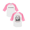 HHB Sleeping Beauty Raglan Tee - Pink