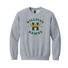 Hillside Hawks Crewneck Sweatshirt - Sport Grey