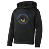 Home of the Vikings Sport-Tek® Sport-Wick® Fleece Hooded Pullover - Black