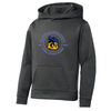 Home of the Vikings Sport-Tek® Sport-Wick® Fleece Hooded Pullover - Gray