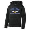 Varsity Vikings Sport-Tek® Sport-Wick® Fleece Hooded Pullover - Black