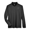 (NEW) Juniper Square_Sonic Heather Performance Quarter-Zip Pullover - Black Heather