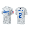 Reapers Baseball Camo Hex Tee - White