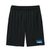 Vintage Vikings Sport-Tek® Youth PosiCharge® Competitor™ Pocketed Short - Black