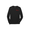 Bensi_Port & Company® Long Sleeve Core Cotton Tee - Black