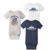 MV Baseball Baby Onesie - Navy