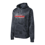 Sport-Tek Sport-Wick CamoHex Fleece Hooded Pullover - Dark Smoke Grey