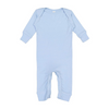 Rabbit Skins Infant Long Legged Baby Rib Bodysuit - Light Blue