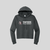 BR Field Hockey Women's Crop Hoodie - Heathered Charcoal