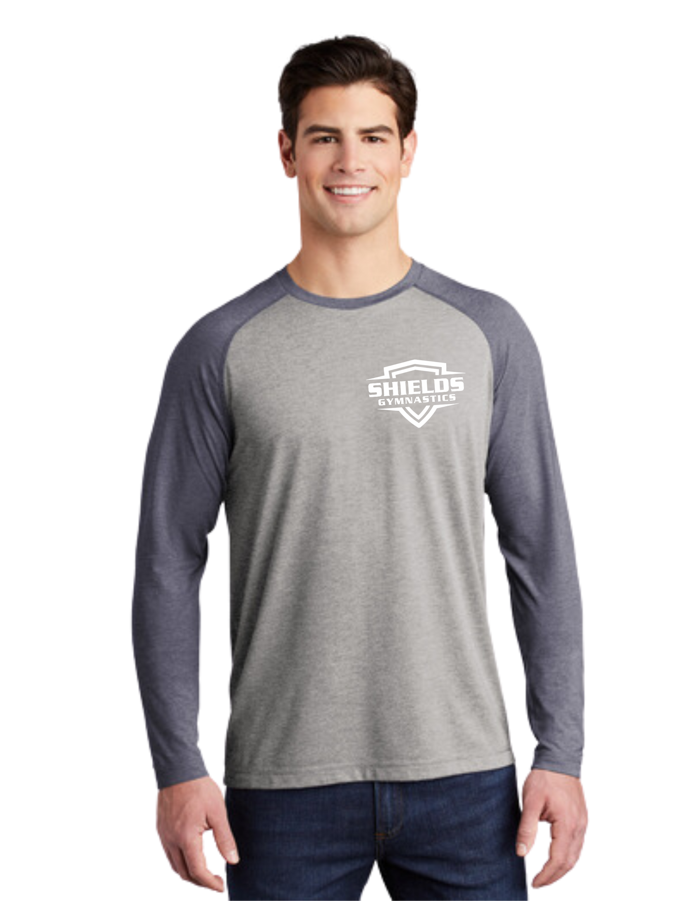 Shields SportTek Triblend Wiking Long Sleeve Tee