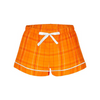 Boxercraft - Women's Flannel Shorts - Orange Field Day