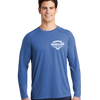 Shields SportTek Triblend Wiking Long Sleeve Tee - True Royal Heather