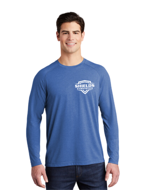 Shields SportTek Triblend Wiking Long Sleeve Tee