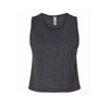 Next Level Apparel Ladies' Festival Cropped Tank - CHARCOAL