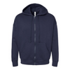 Bella + Canvas Sponge Fleece DTM Full-Zip Hoodie - Navy