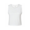 Next Level Apparel Ladies' Festival Cropped Tank - WHITE