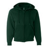 Fruit of the Loom 12 oz. Supercotton Full-Zip Hoodie - Forest Green