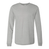 Bella + Canvas Triblend Long-Sleeve T-Shirt - Athletic Grey Triblend