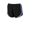 Sport-Tek® Ladies Cadence Short - Black / Royal / White