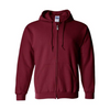 Gildan 7.75 oz. Heavy Blend 50/50 Full-Zip Hood - Cardinal Red