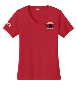 Readington Basketball - Coaches V-neck Tee