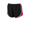 Sport-Tek® Ladies Cadence Short - Black / Red / White