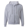 Hanes 7.8 oz., 50/50 EcoSmart Zip-Up Hoodie - Ash