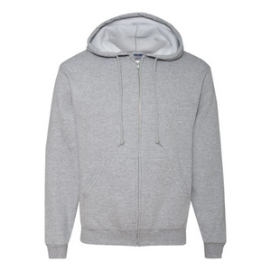 Jerzees 9.5 oz., 50/50 Super Sweats Full-Zip Hoodie