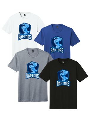 RTJBL 8U Raptors TriBlend Tee