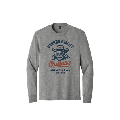 MV Baseball Triblend Long Sleeve Tee