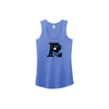 RT Rattlers Womens Triblend Racerback Tank - Royal Frost
