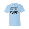 Proud Basketball Mom - Light Blue