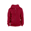 Threadfast Apparel Unisex Ultimate Fleece Zip-Up Hoodie - Burgandy