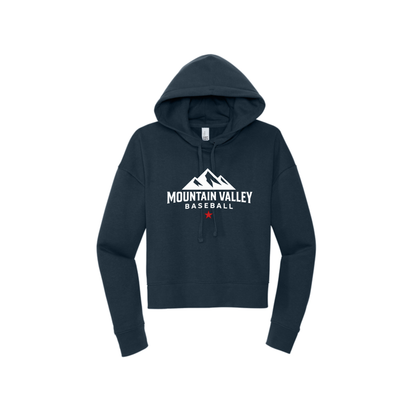 MV Baseball Women's Cropped Fleece Hoodie