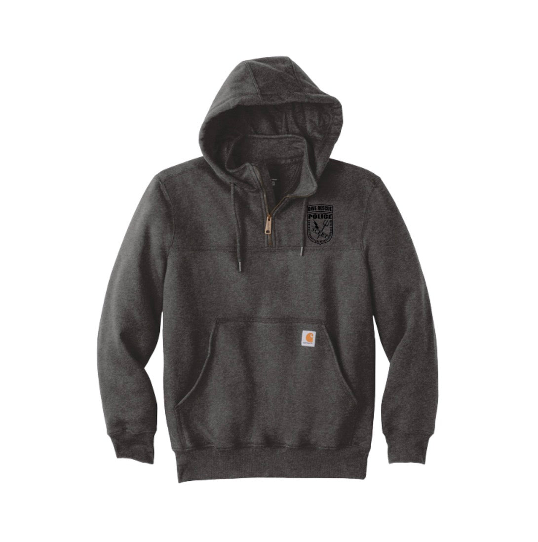 Somerset County Dive Rescue Embroidered 1/4 Zip Hoodie